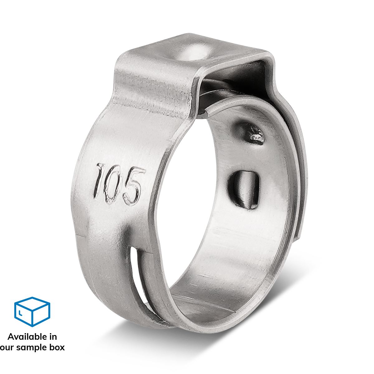 NORMA CLAMP-Ear Clip Pro 360 | Automotive One Piece Hose Clamps main product image