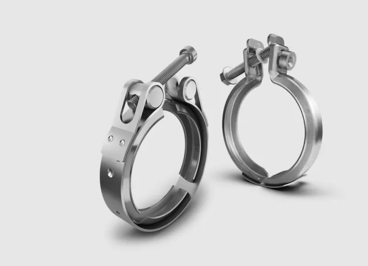 V-profile NORMA clamps