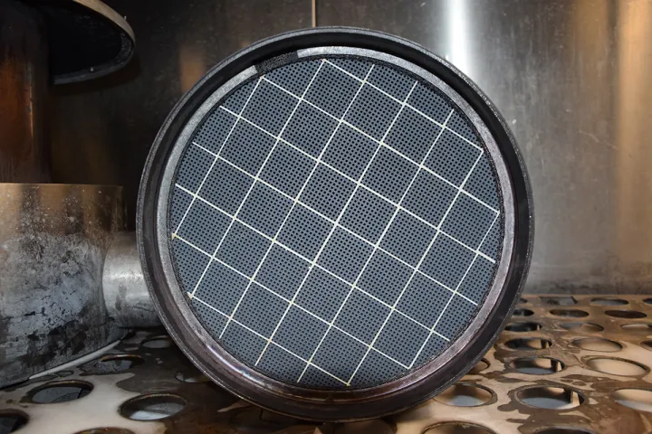 Picture of a Diesel particule filter