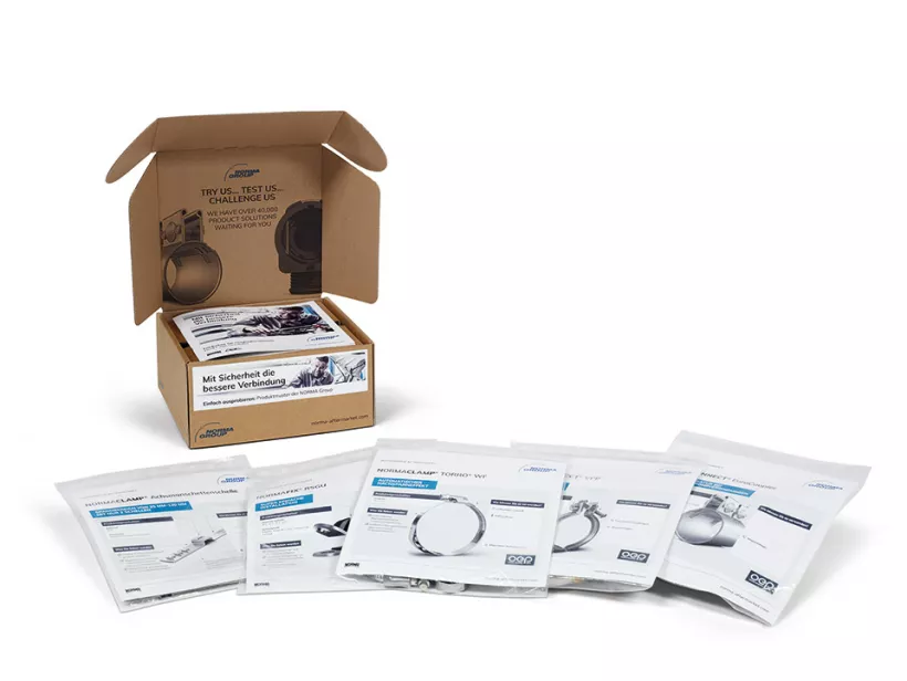 Sample box components