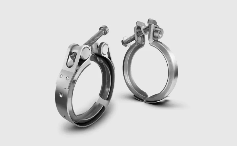 picture of V-calmp clamps